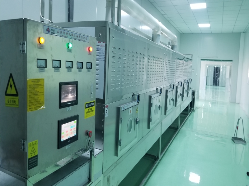 微波干燥殺菌設(shè)備時間短速度快的特點